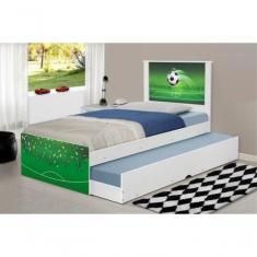 Cama Bicama Juvenil Adesivada Copa Futebol