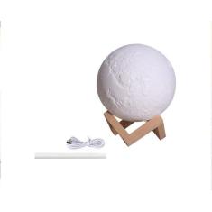 Moon Lamp Humidifier Lua Humidificador 3D