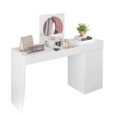 Escrivaninha Penteadeira Crystal Tampo Basculante e Espelho