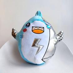 Lankybox Cyborg pelúcia brinquedo tubarão boneca de pelúcia leve Dec