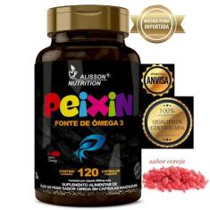 Omega 3 Kids Infantil Peixin 120 Peixinhos Mastigaveis - Alisson Nutri