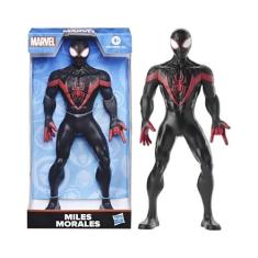 Boneco Marvel Olympus Miles Morales Homem Aranha Hasbro - 15334, Preto