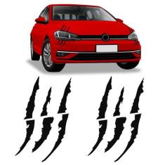 Par De Adesivos Do Farol Garra Arranhão Carro Universal - SPORTINOX, P