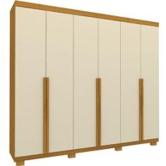 Guarda Roupas Roupeiro Casal Gelius Imperatriz 06 portas 4 gavetas com