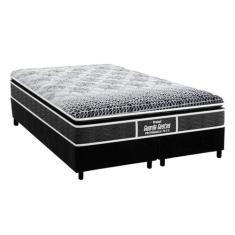 Cama Box Queen: Colchão Ortopédico Probel D28/EP Guarda Costas Prómidd