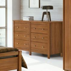 Cômoda 6 Gavetas Horizontal Maggiore New Lopas