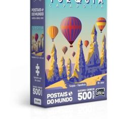 Quebra-Cabeça Turquia Capadócia 500 Peças Nano - Game Office