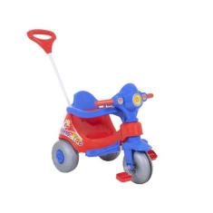 Triciclo Infantil Calesita Com Empurrador Velocita - Haste Removível B