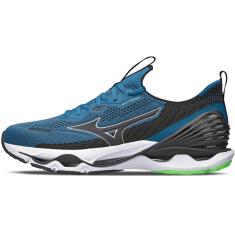 Tenis De Corrida Mizuno Endeavor - Azul Pretoleo/preto