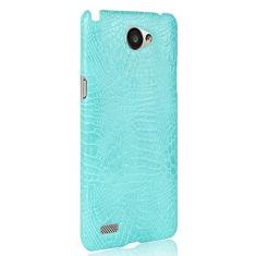 Capa para LG Prime II Capa para celular Rugged Shield 360° Proteja seu telefone com padrão de crocodilo capa para LG Prime II