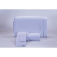 Jogo Lençol Casal Super King Size (2,00m x 2,00x 50) 3 Peças 200 Fios 