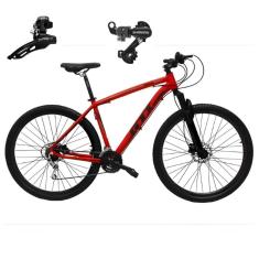 Bicicleta Mtb Aro 29 Gti Roma 21v Index Alumínio Freio Mecânico Suspensão 80mm Cambios Shimano-Unissex