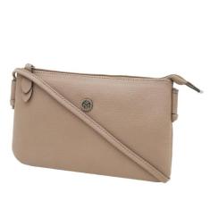 Bolsa Feminina Transversal De Couro Legítimo Mariart Onix