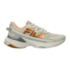 Tênis Esportivo Feminino Recovery Branco Salmão Cobre Fila 51J728X-6012-Feminino