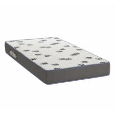 Colchão Solteiro Light Bordado Espuma D33 Selada 88x188x17cm - Ortobom