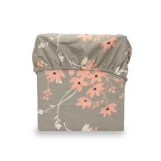 Lençol Solteiro Avulso Elástico Estampado Percal 180 Fios - Bem Me Que