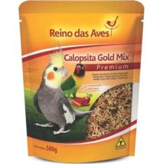 Ração Calopsita Gold Mix 500Gr Reino Das Aves