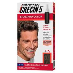 Grecin 5 Shampoo Color Shampoo Tonalizante Castanho Médio Escuro