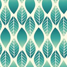 Papel de Parede Degrade Folhas