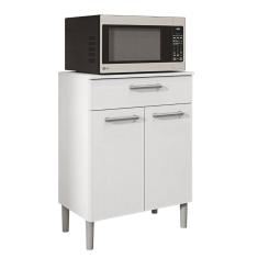 Balcão Para Microondas De Cozinha Granada Branco