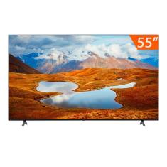 Smart TV LED 55&quot; Ultra HD 4K LG 55UR871C0SA ThinQ AI 3 HDMI 2 USB Wi-Fi Bluetooth HDR10