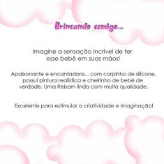 Boneca Bebê Reborn Realista 52Cm Loira Silicone Vários Itens - Cegonha