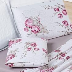 Jogo De Cama Avere Solteiro 03 Peças - Lilac