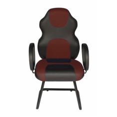 Cadeira Gamer Interlocutor Linha Gamer Racing Vermelho - Design Office