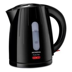Chaleira Eletrica Mondial Pratic Hot Preta Ce-07 1200W 1 Litro 110V , 