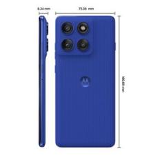 Smartphone Motorola Edge 60 Pro 6.7” 256GB 5G 120Hz pOLED Câmera 50MP Sony LYTIA 700C Azul