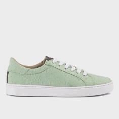 Tênis Feminino Casual De Couro Com Cadarço Básico Estilo e Conforto El