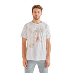 Camiseta Pica Pau Mapa Reserva, Branco, M