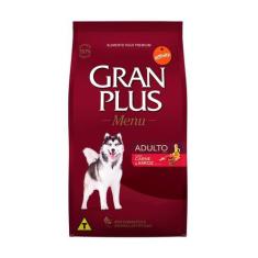 Ração GranPlus Menu Para Cães Adultos de Porte Médio e Grande Sabor Ca
