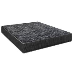 Colchão Casal 138 Lisboa Espuma D28 Preto - Bello Box - 17x138x188