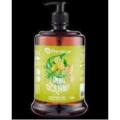 Sabonete liquido vegano 1 litro com valvula pump - DEOLINE