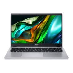 Notebook Acer Aspire 3 A315-510P-34XC | Tela 15.6&quot;, Intel Core i3¿N305, 256GB SSD, 8GB RAM, Windows 11, Prata