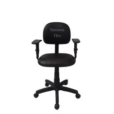 Cadeira Secretaria Regulagem Altura A Gás E Braço Regulagem