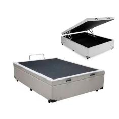 Cama Box com Baú Casal Universal - 188 x 138cm