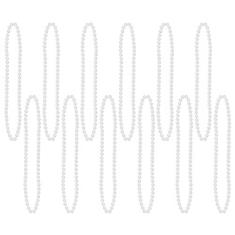 Contas de festa brancas