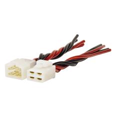 Chicote 4 Vias Permak Fio 4MM Branco Permak 35/X1