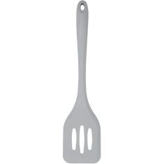 Espátula Vazada Silicone Grey Mimo