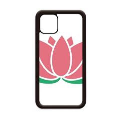 Capa Flower Plant Lotus Leaf Lotus Flower para iPhone 11 Pro Max para Apple Mobile Case Shell