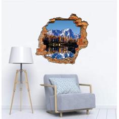 Adesivo Buraco de Parede Paisagens tamanho 55cm x 50cm