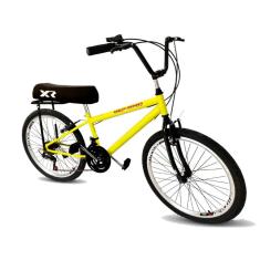 Bicicleta aro 26 mtb banco mobilete conforto 18 marchas
