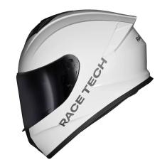 Capacete Race Tech Hit Monocolor Branco