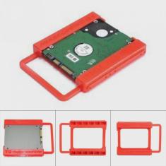 Adaptador vermelho Gabinete 3.5 para 2.5 Polegadas Sata ssd