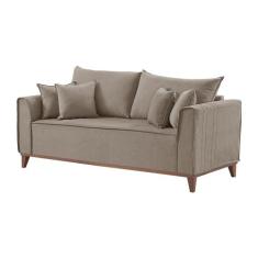 Sofá 4 Lugares Living Linho M-46 Martins - Martins Estofados, Bege