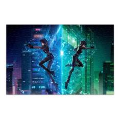 Quebra-cabeça Ghost In The Shell Personalizado 60 Peças - Pomps Geek