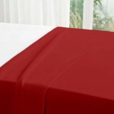 Lençol Super King de Cima c/ Bainha Percal Flex 400 Fios Toque Macio -