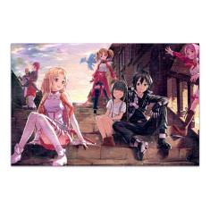 Quebra-cabeça Sword Art Online Personalizado 48 Peças